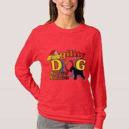 Standard_Schnauzer_Agility Tシャツ