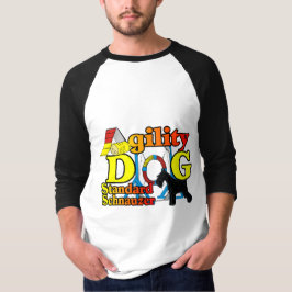 Standard_Schnauzer_Agility Tシャツ