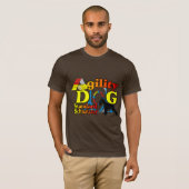 Standard_Schnauzer_Agility Tシャツ (正面フル)