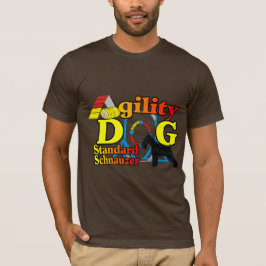 Standard_Schnauzer_Agility Tシャツ