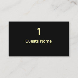 Standard Wedding Place Card Size 名刺