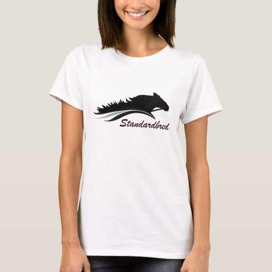 Standardbredのロゴのワイシャツ Tシャツ (正面)