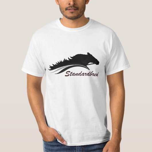 Standardbredのロゴのワイシャツ Tシャツ (正面)
