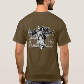 Standardbredの競争 Tシャツ (裏面)