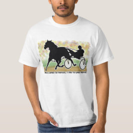 Standardbredの馬 Tシャツ