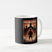 Standing Against the Dark コーヒーマグカップ (正面右)