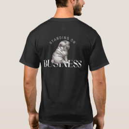 Standing on Business | Black T-Shirt Tシャツ