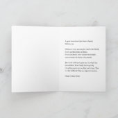 Standing on Greatness Father's Day Card シーズンカード (内部)