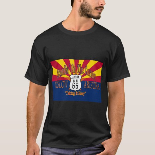 Standing On The Corner In Winslow Arizona Oversize Tシャツ (正面)