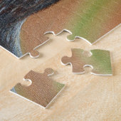 Standing River Otter Painting ジグソーパズル (側面)