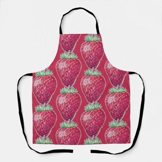 Standing Strawberry エプロン (正面)