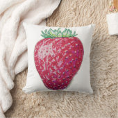 Standing Strawberry クッション (ブランケット)