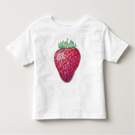 Standing Strawberry トドラーTシャツ