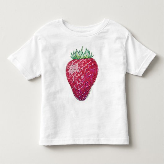 Standing Strawberry トドラーTシャツ (正面)