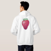 Standing Strawberry パーカ (裏面フル)