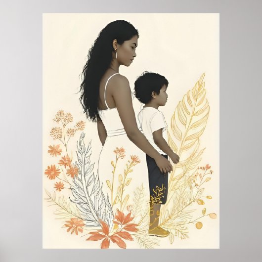 Standing With You – A Mother’s Silent Strength ポスター (正面)