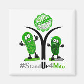 #StandUp4Mito マグネット (正面)
