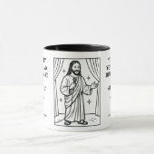 Standup Jesus - funny journal verses - Rejection マグカップ (中央)