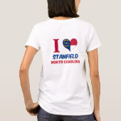 Stanfield、ノースカロライナ Tシャツ (裏面)