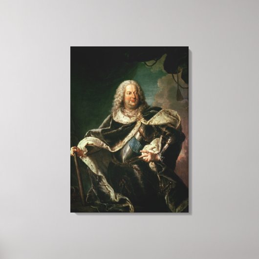 Stanislas Lesczinski King of Poland キャンバスプリント (正面)