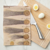 Stanislaw Lubienieckiによる彗星,ヴィンテージ天文学 キッチンタオル (四つ折り)