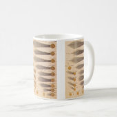 Stanislaw Lubienieckiによる彗星,ヴィンテージ天文学 コーヒーマグカップ (正面右)