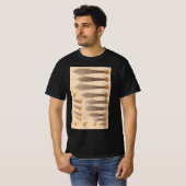 Stanislaw Lubienieckiによる彗星，ヴィンテージ天文学 Tシャツ (正面フル)