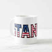 Stanley Name Vorname USA styled Tasse Kaffeetasse コーヒーマグカップ (正面左)