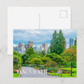 Stanley Park, Vancouver, Canada ポストカード (正面/裏面)