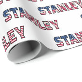 Stanley Vorname Name USA US Geschenkpapier Papier ラッピングペーパー (ロールコーナー)