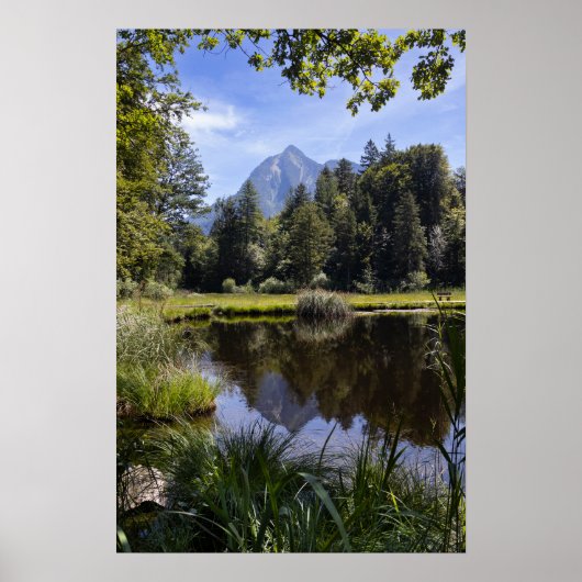 StanserhornとGerzensee(スイス) ポスター (正面)