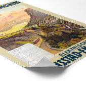 Stanstad-Engelbergヴィンテージのポスター1910 ポスター (角)