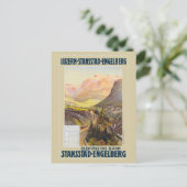 Stanstad-Engelbergヴィンテージのポスター1910 ポストカード (スタンド正面)