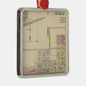 StantonおよびPilger、ネブラスカ メタルオーナメント (右)