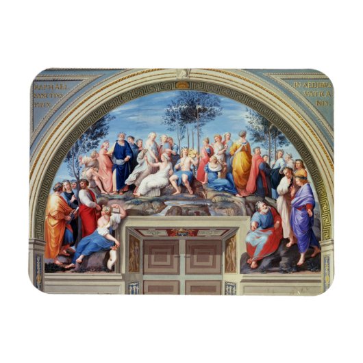 Stanza della SのParnassusとDisperta マグネット (横)