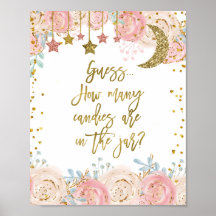 Starびんの中のキャンディーの数サイン