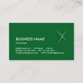 STAR1名刺の緑 名刺 (裏面)