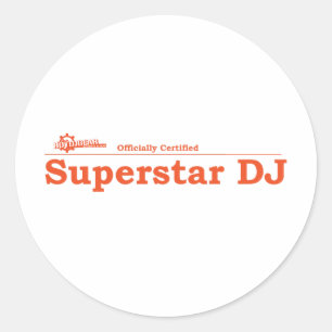 Star すごい DJ認定 ラウンドシール