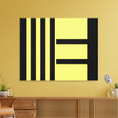 Star abstract expressionism painting art  キャンバスプリント (インサイチュ (リビング))