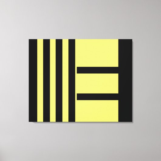 Star abstract expressionism painting art  キャンバスプリント (正面)