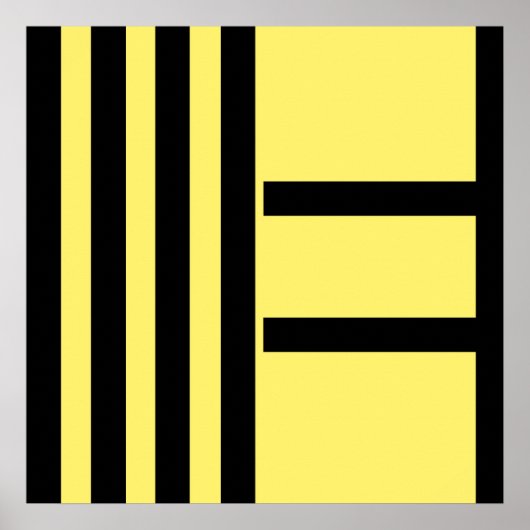 Star abstract expressionism painting art  ポスター (正面)