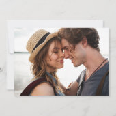 Star and Moon Celestial Save the Date with Photo セーブザデート (裏面)