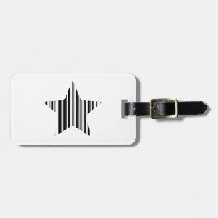 STAR BAR CODE ステラバーコードパターン デザイン ラゲッジタグ