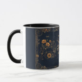 Star Botany Vintage Celestial Gold & Navy Mug マグカップ (左)