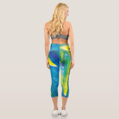 Star Burst BlueのCapriレギンス カプリレギンス (裏面)