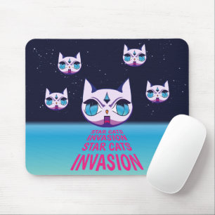 Star Cats Invasion マウスパッド