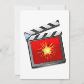 Star Clapper Board 招待状 (正面)