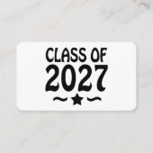 Star Class of 2027 Graduation エンクロージャーカード (正面)