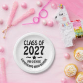 Star Class of 2027 Graduation ペーパープレート (パーティー)