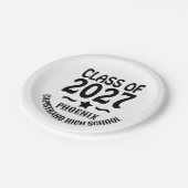 Star Class of 2027 Graduation ペーパープレート (アングル)